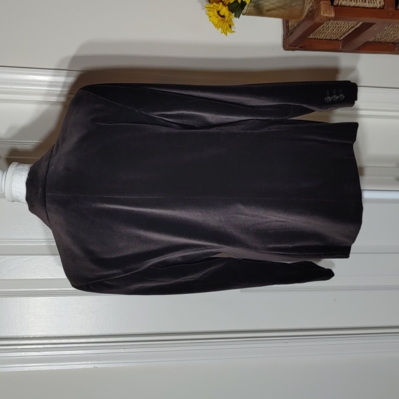 HAROLD'S Vintage Brown Velvet Blazer - Picture 6 of 13